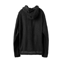 Post Archive Faction Curved Fleece Hoodie (2026) Black - POST ARCHIVE FACTION (PAF)