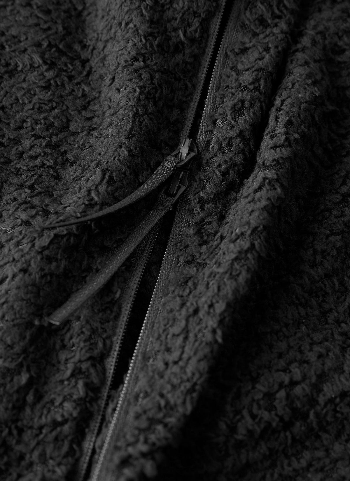 Post Archive Faction Curved Fleece Hoodie (2026) Black - POST ARCHIVE FACTION (PAF)