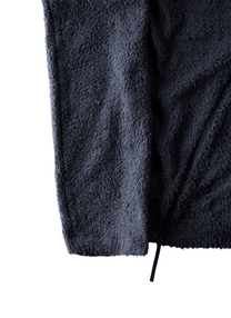 Post Archive Faction Curved Fleece Hoodie (2026) Navy - POST ARCHIVE FACTION (PAF)