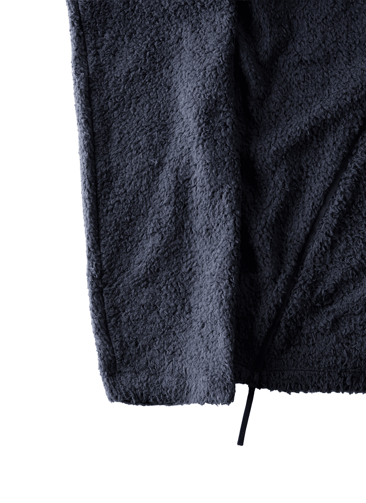 Post Archive Faction Curved Fleece Hoodie (2026) Navy - POST ARCHIVE FACTION (PAF)