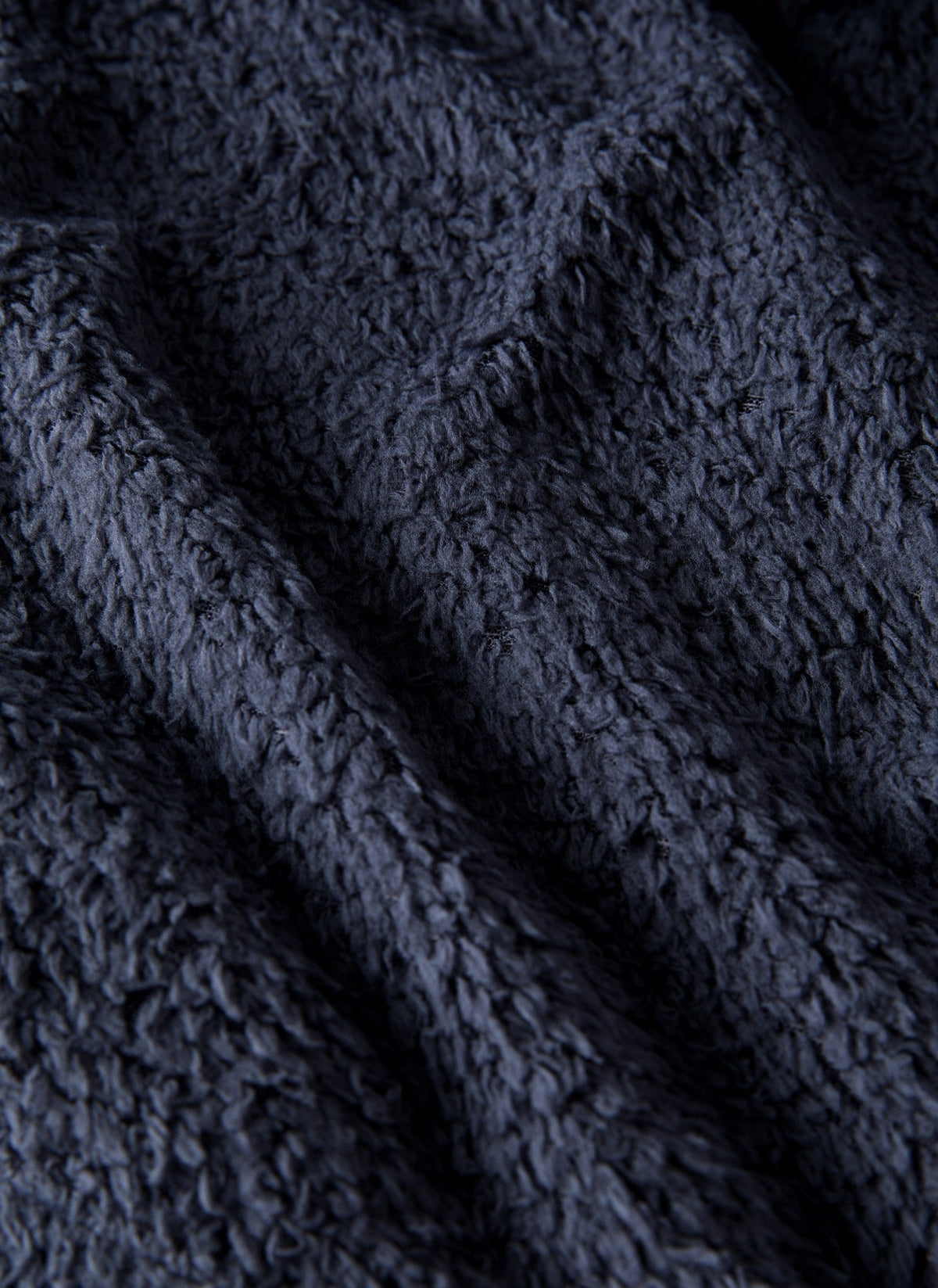Post Archive Faction Curved Fleece Hoodie (2026) Navy - POST ARCHIVE FACTION (PAF)
