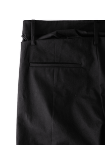 Post Archive Faction Cut Out Trousers (2026) Black - POST ARCHIVE FACTION (PAF)