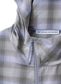 Post Archive Faction Runner Jacket Grey Blue - POST ARCHIVE FACTION (PAF)