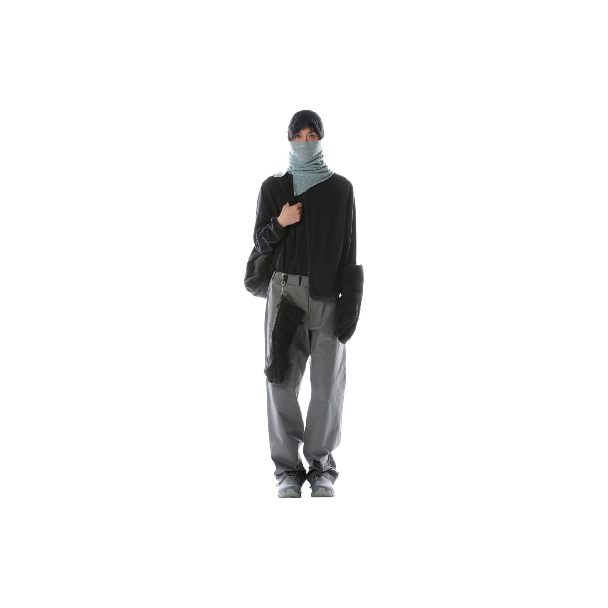 Post Archive Faction Tabi Gloves Charcoal - POST ARCHIVE FACTION (PAF)
