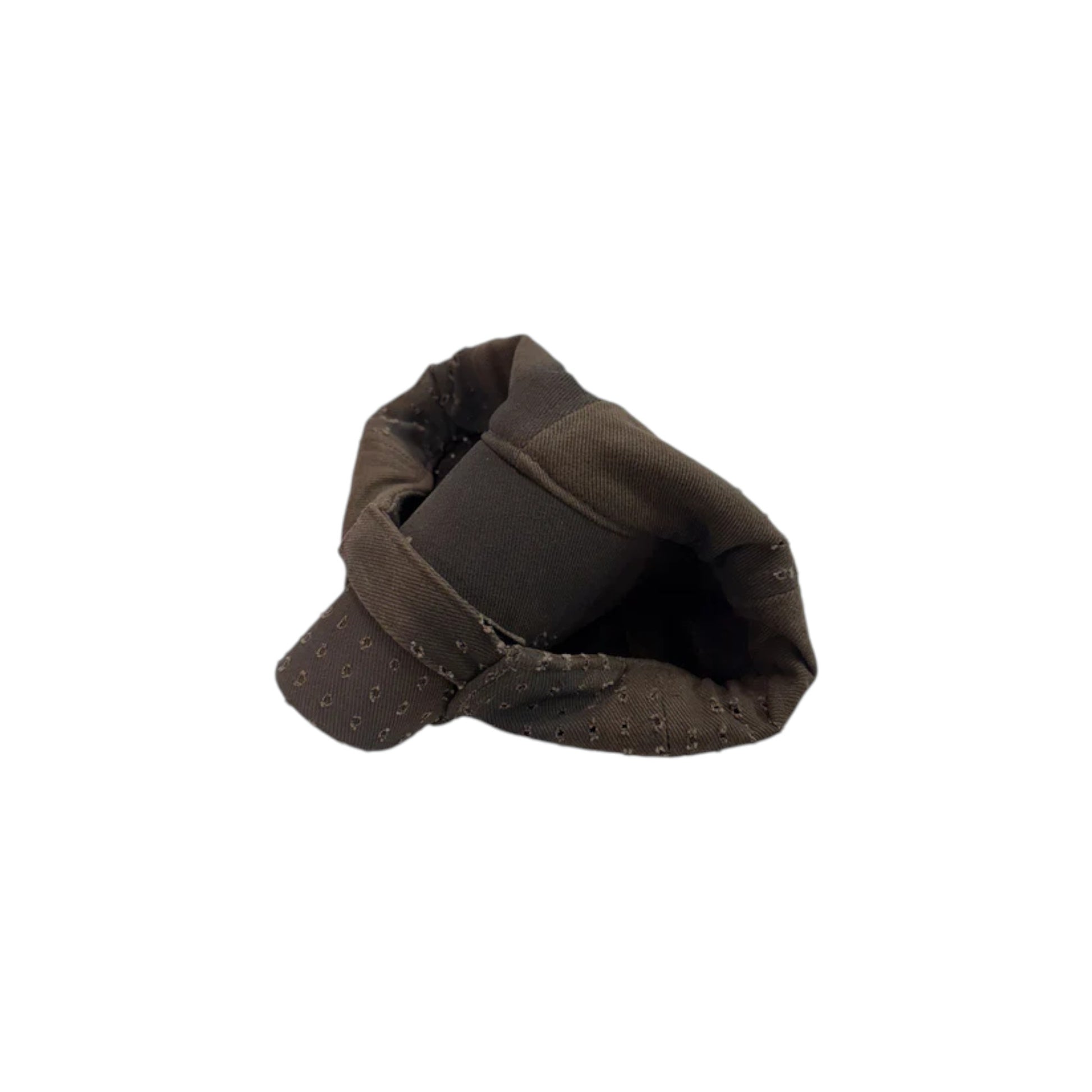 DINGYUNG ZHANG Sculpt Camo Cap Brown