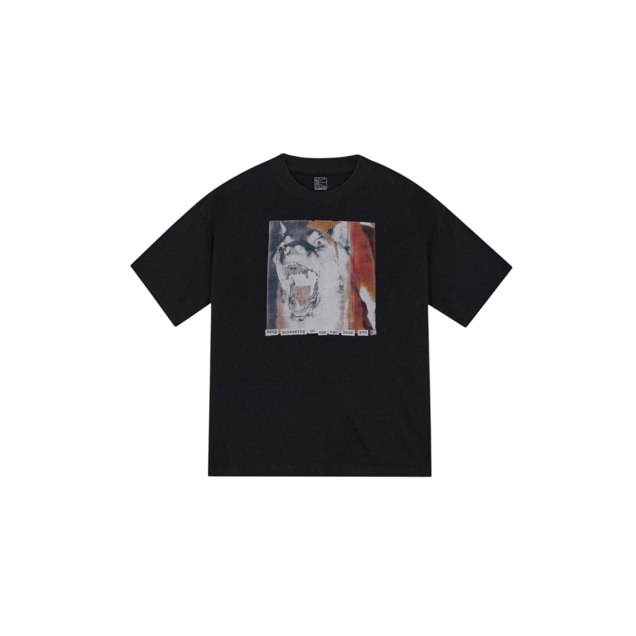 Rassvet Black - Men Scream T-Shirt - A KONZEPT