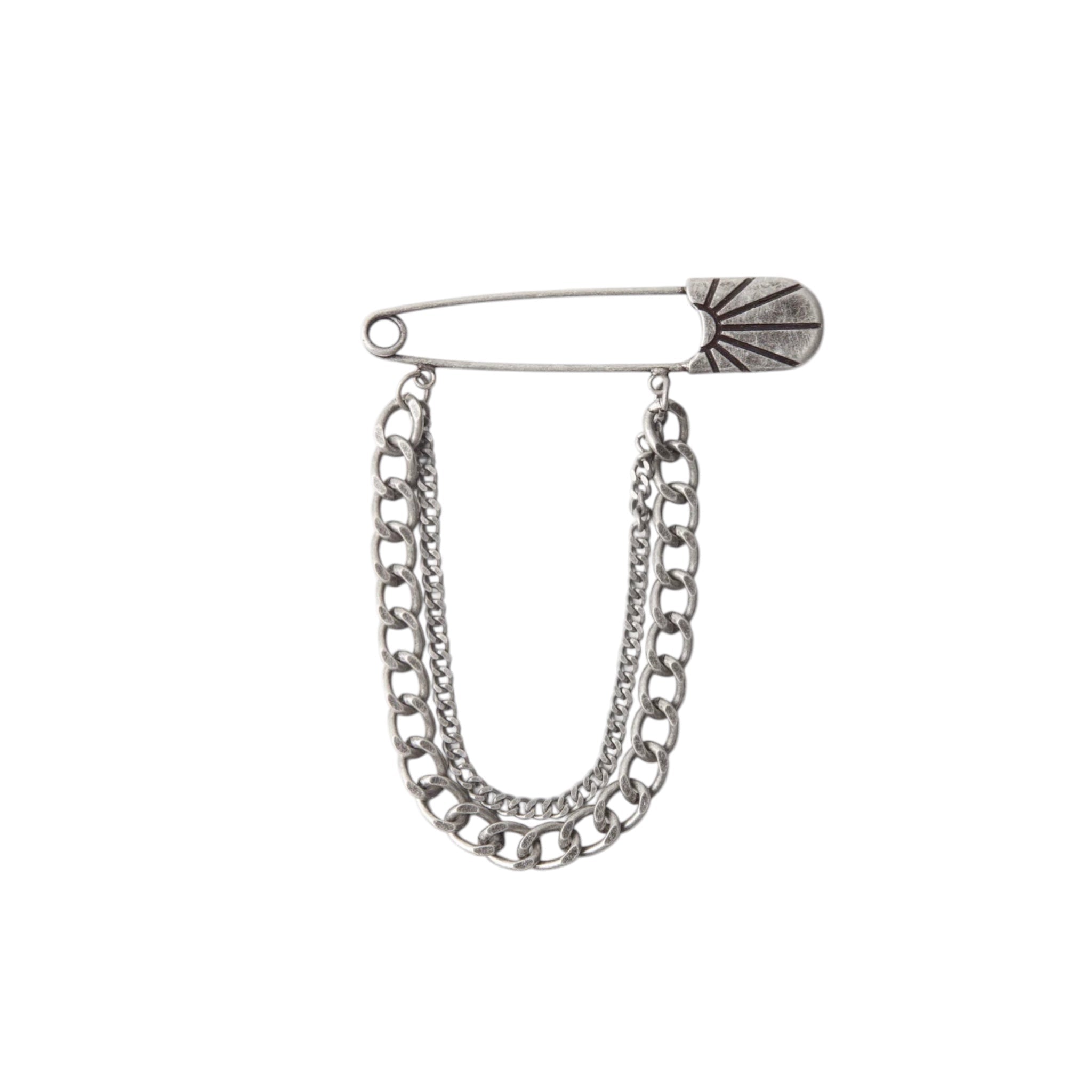 Rassvet Logo Brooch Antique - Rassvet