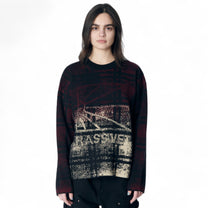 Rassvet Logo Fade Knit Sweater - Rassvet