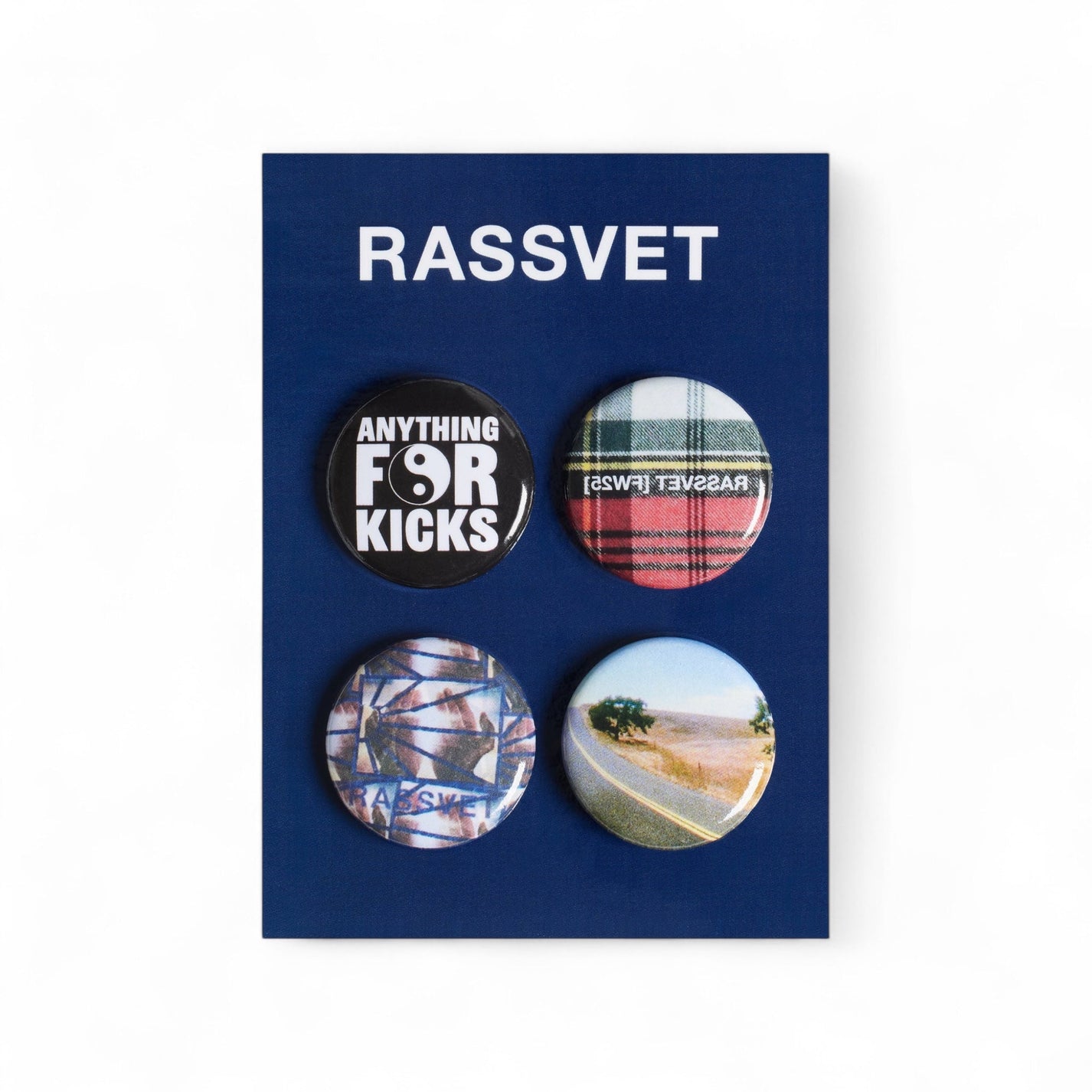 Rassvet Plastic 4PC Pin Set - Rassvet