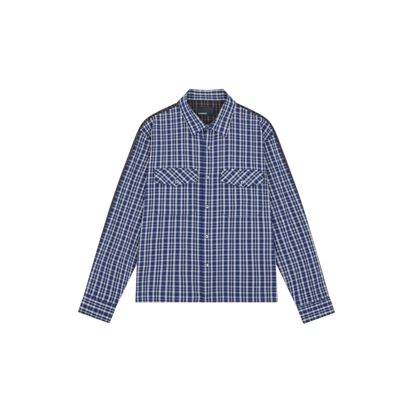 Rassvet SPLIT - CHECK MANAGER LS SHIRT - Rassvet