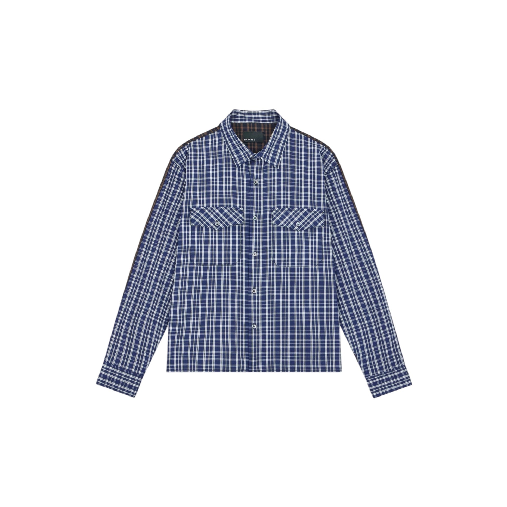 Rassvet SPLIT - CHECK MANAGER LS SHIRT - Rassvet