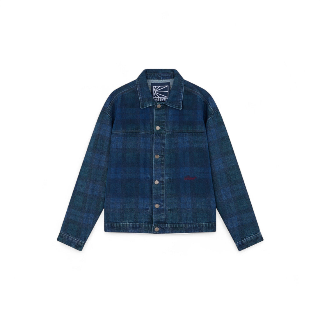 Rassvet Tartan Denim Jacket - Rassvet
