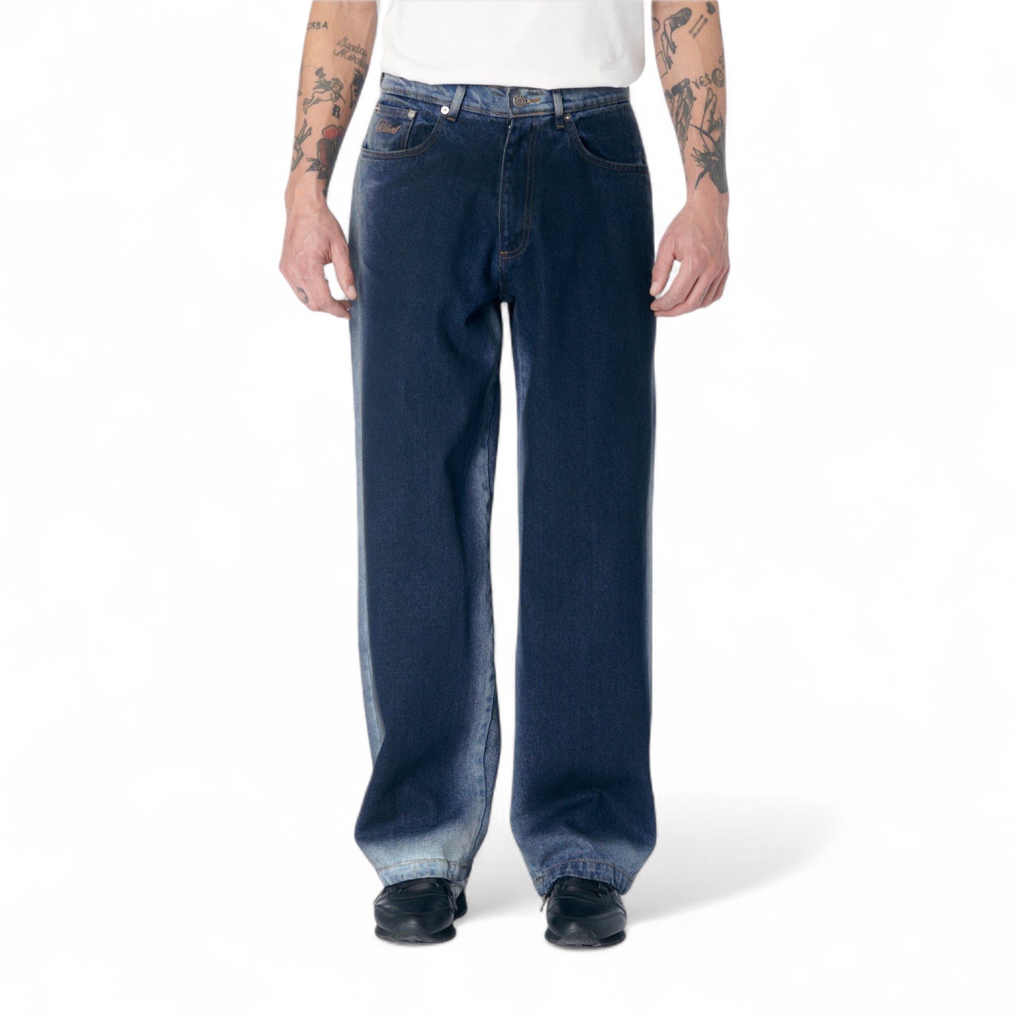 Rassvet Washed Baggy Jean Denim Pants - Rassvet