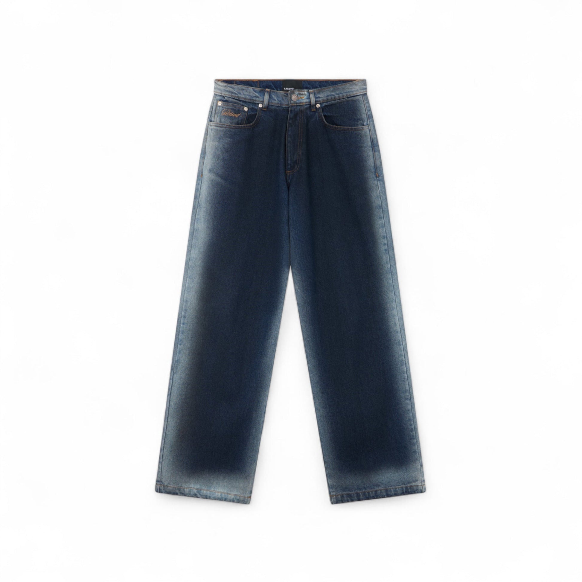 Rassvet Washed Baggy Jean Denim Pants - Rassvet