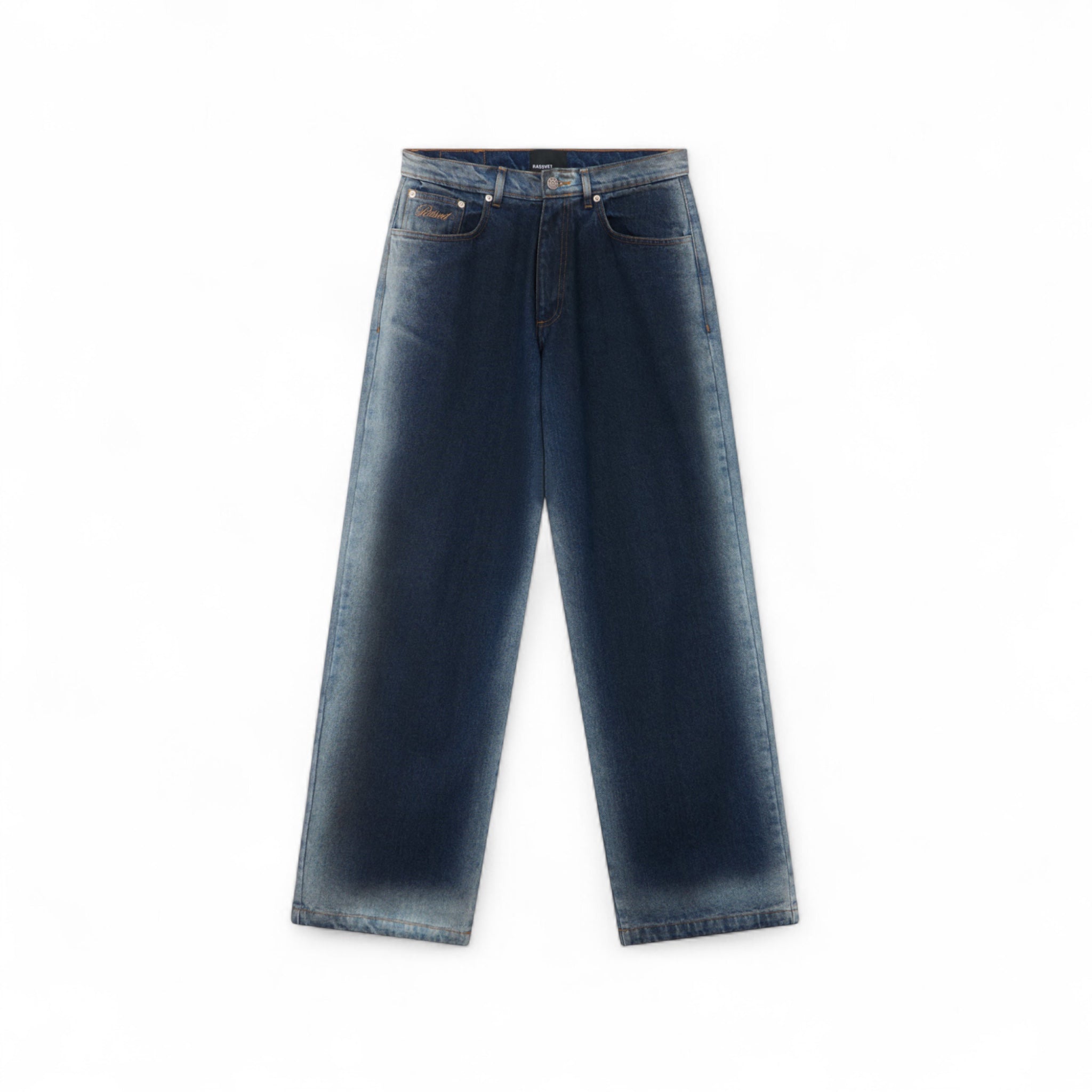 Rassvet Washed Baggy Jean Denim Pants - Rassvet