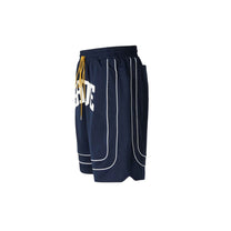 Rhude Baggy Collegiate Logo Shorts - Rhude
