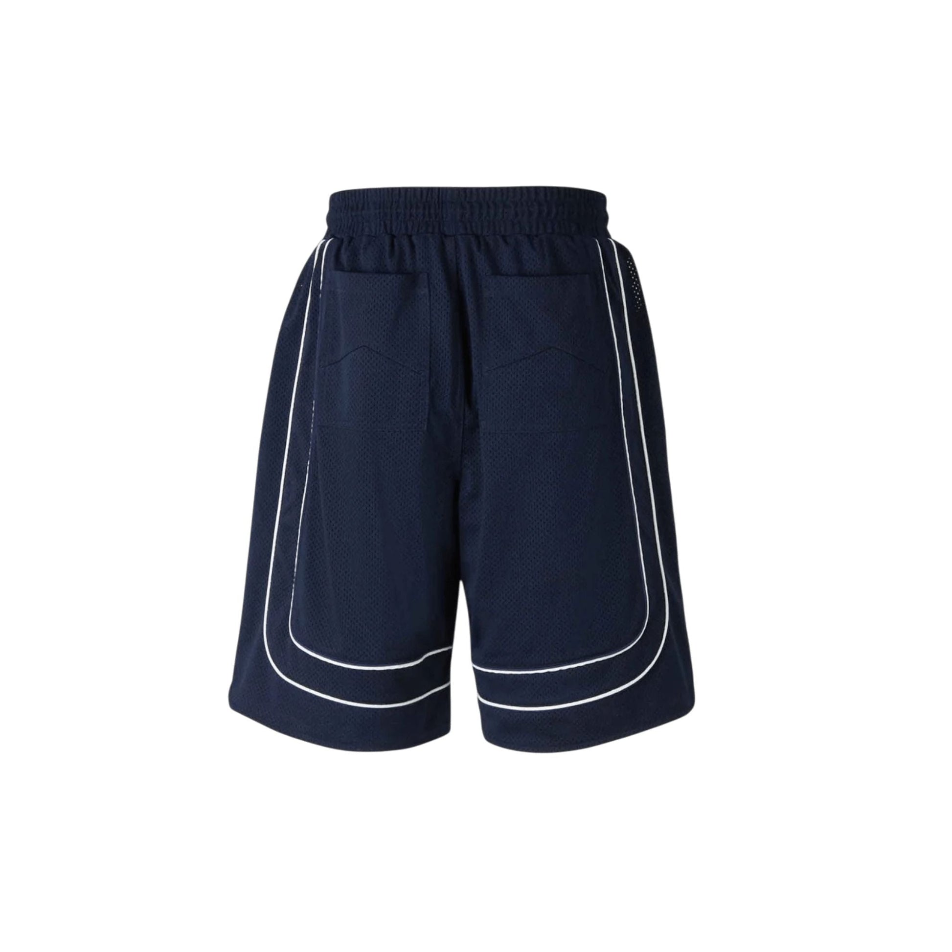 Rhude Baggy Collegiate Logo Shorts - Rhude