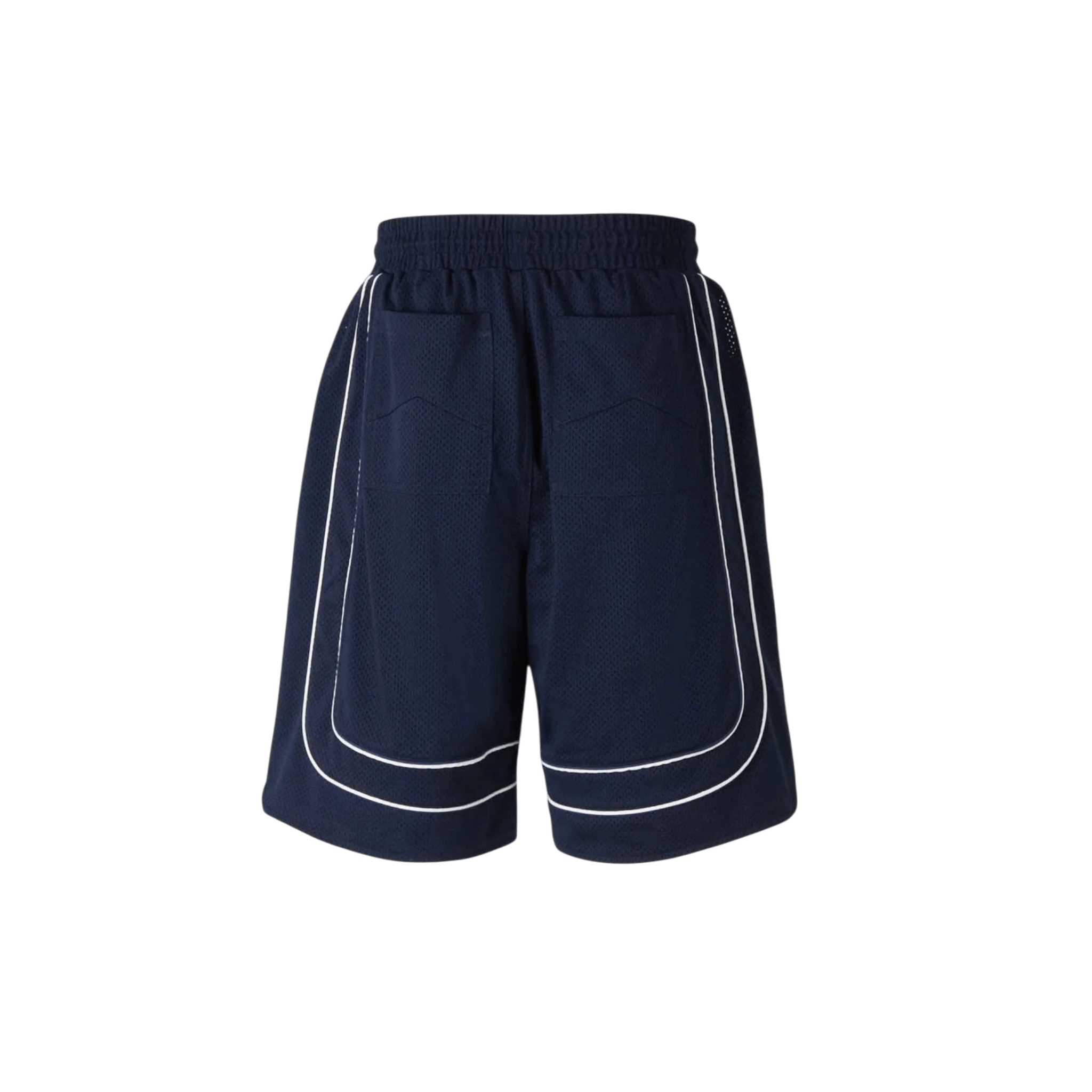 Rhude Baggy Collegiate Logo Shorts - Rhude