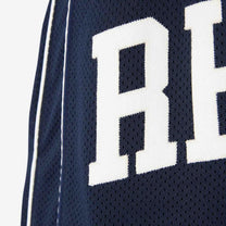 Rhude Baggy Collegiate Logo Shorts - Rhude