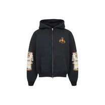 Rhude Bordeaux Reserve Zip-up Hoodie - Rhude