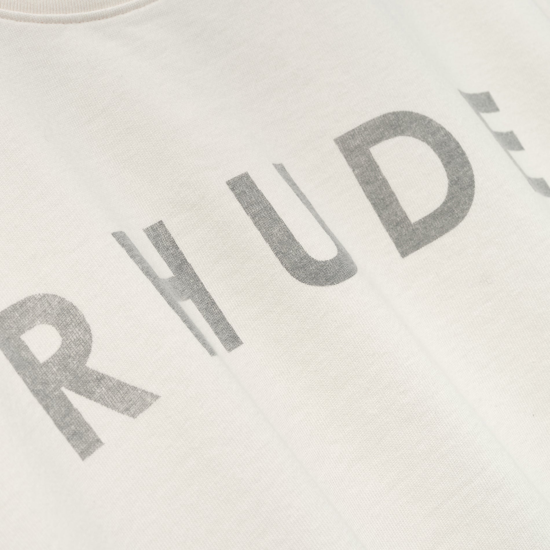 Rhude Distressed Logo T-Shirt - Rhude