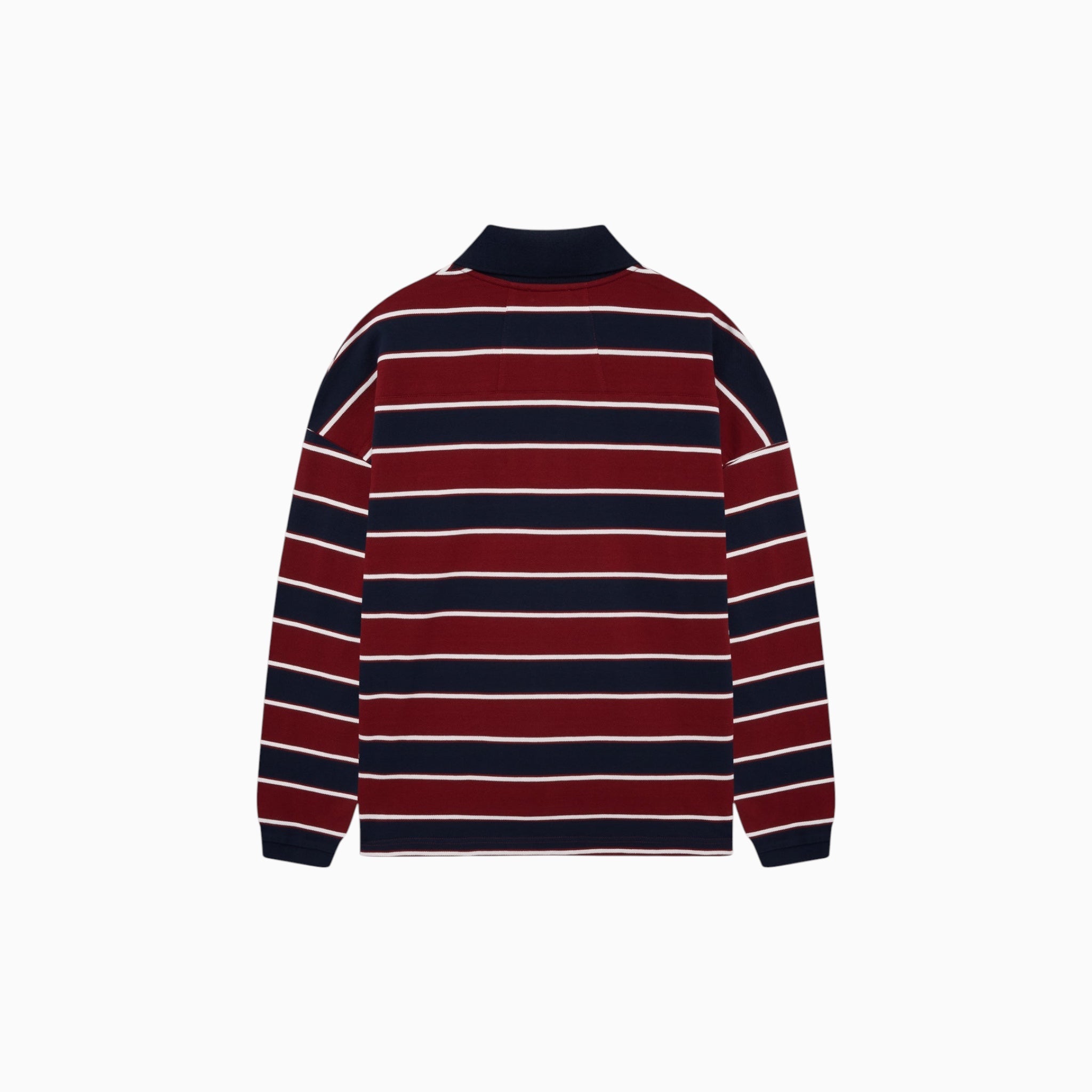 Rhude Fontaine Striped Longsleeve Polo - Rhude