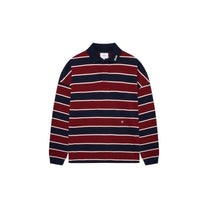 Rhude Fontaine Striped Longsleeve Polo - Rhude