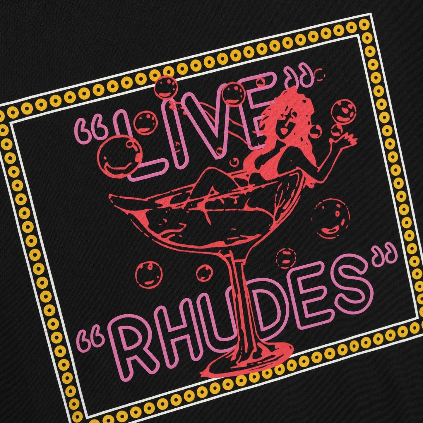 Rhude Live Rhudes T-Shirt - Rhude