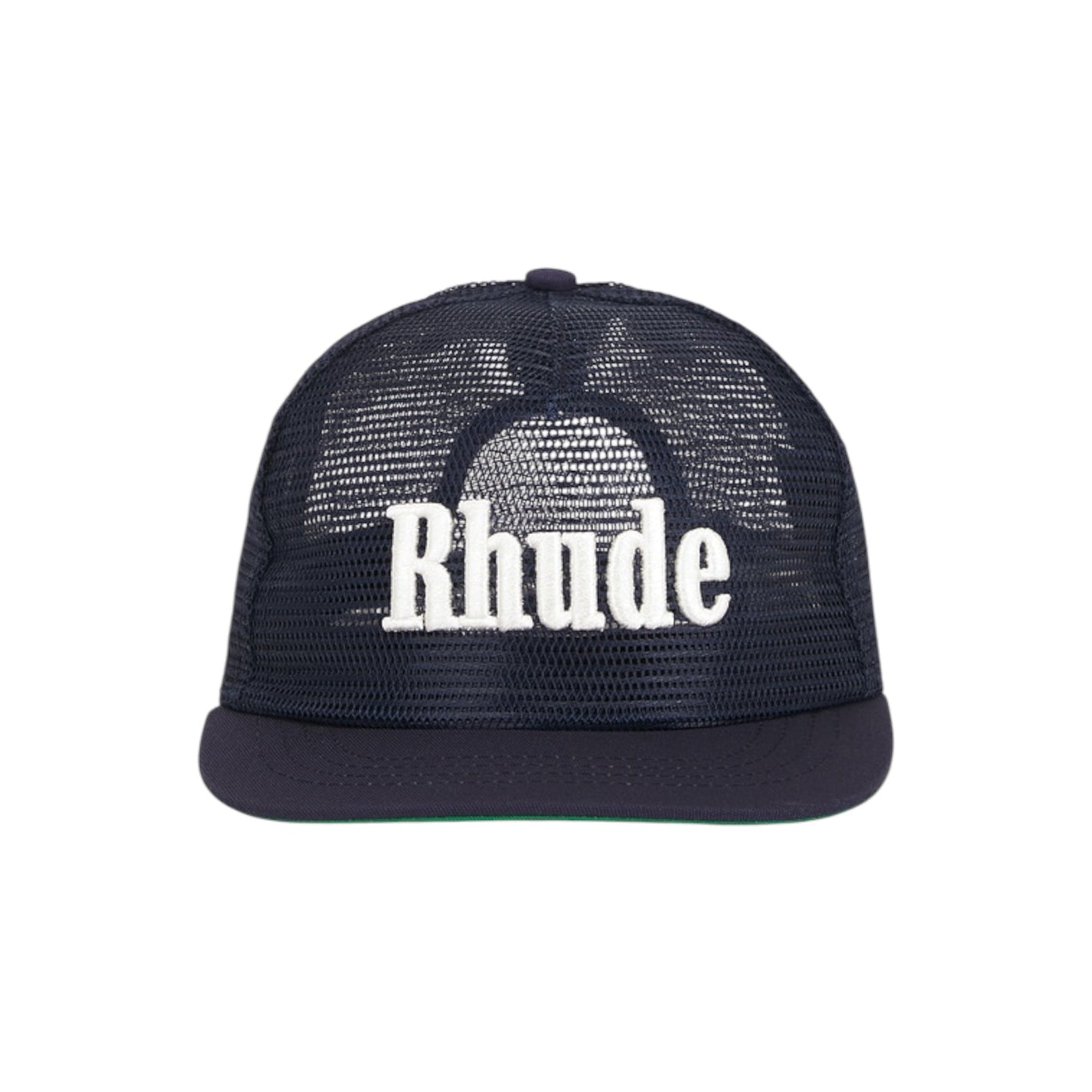 Rhude Logo Mesh Cap Navy - Rhude
