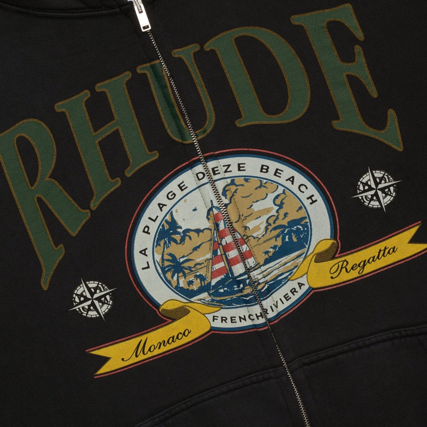 Rhude Monaco Regatta Full - Zip Hoodie - A KONZEPT