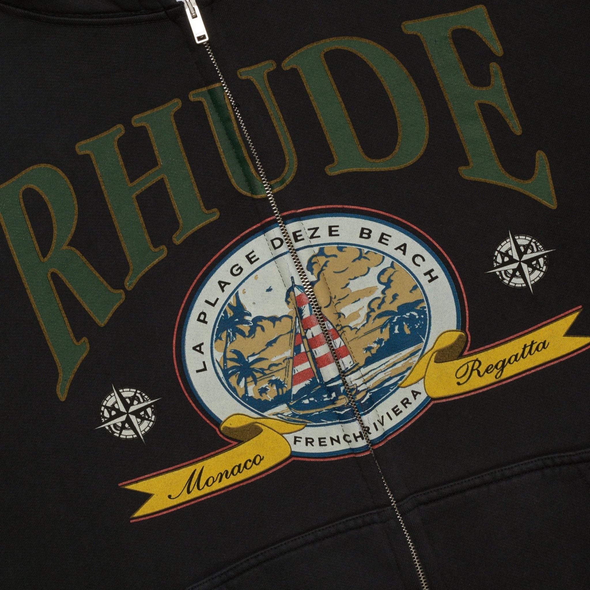 Rhude Monaco Regatta Full - Zip Hoodie - A KONZEPT