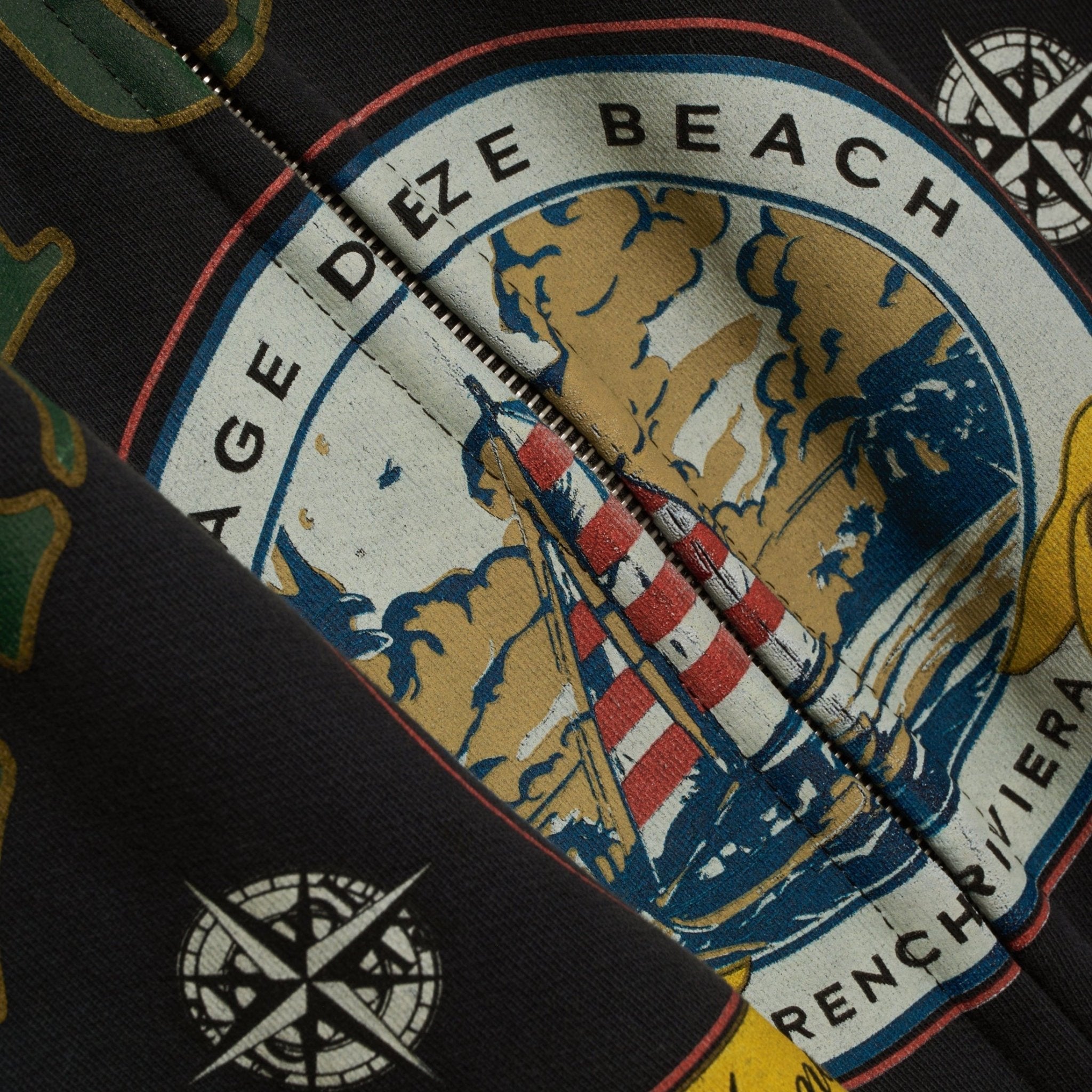 Rhude Monaco Regatta Full - Zip Hoodie - A KONZEPT