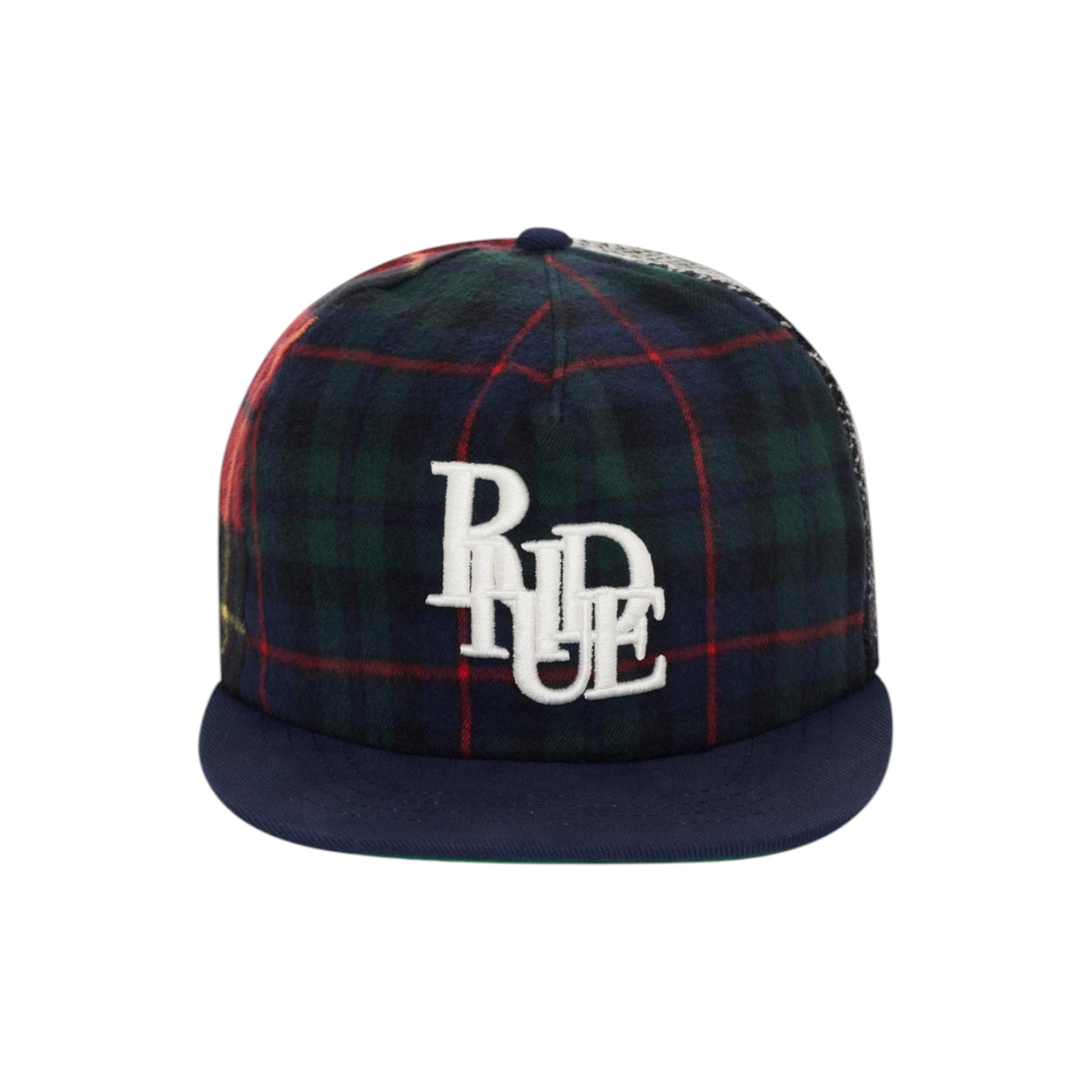 Rhude Multi Flannel Scramble Logo Cap - Rhude