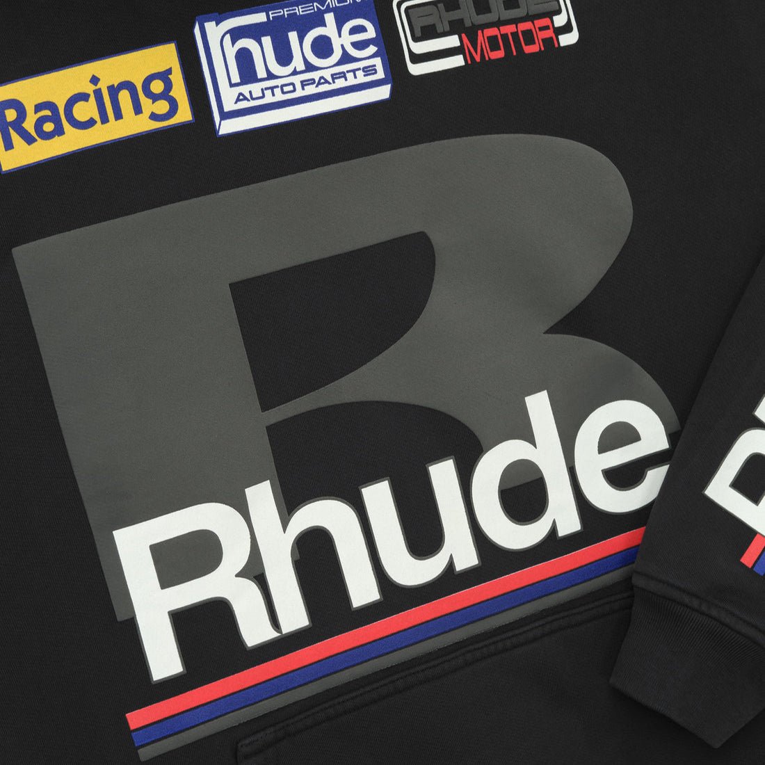 Rhude Petrol Patch Hoodie - Rhude