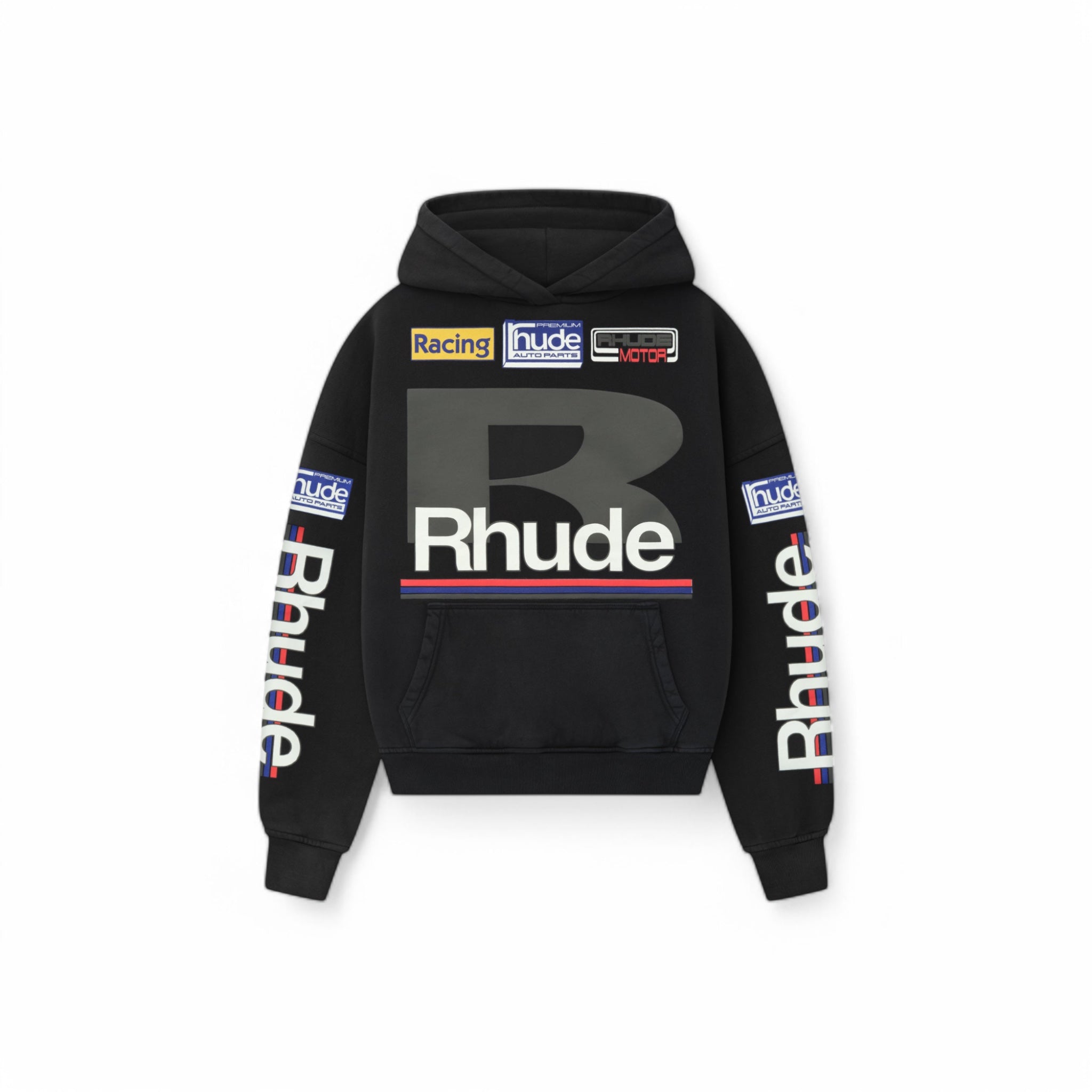 Rhude Petrol Patch Hoodie - Rhude