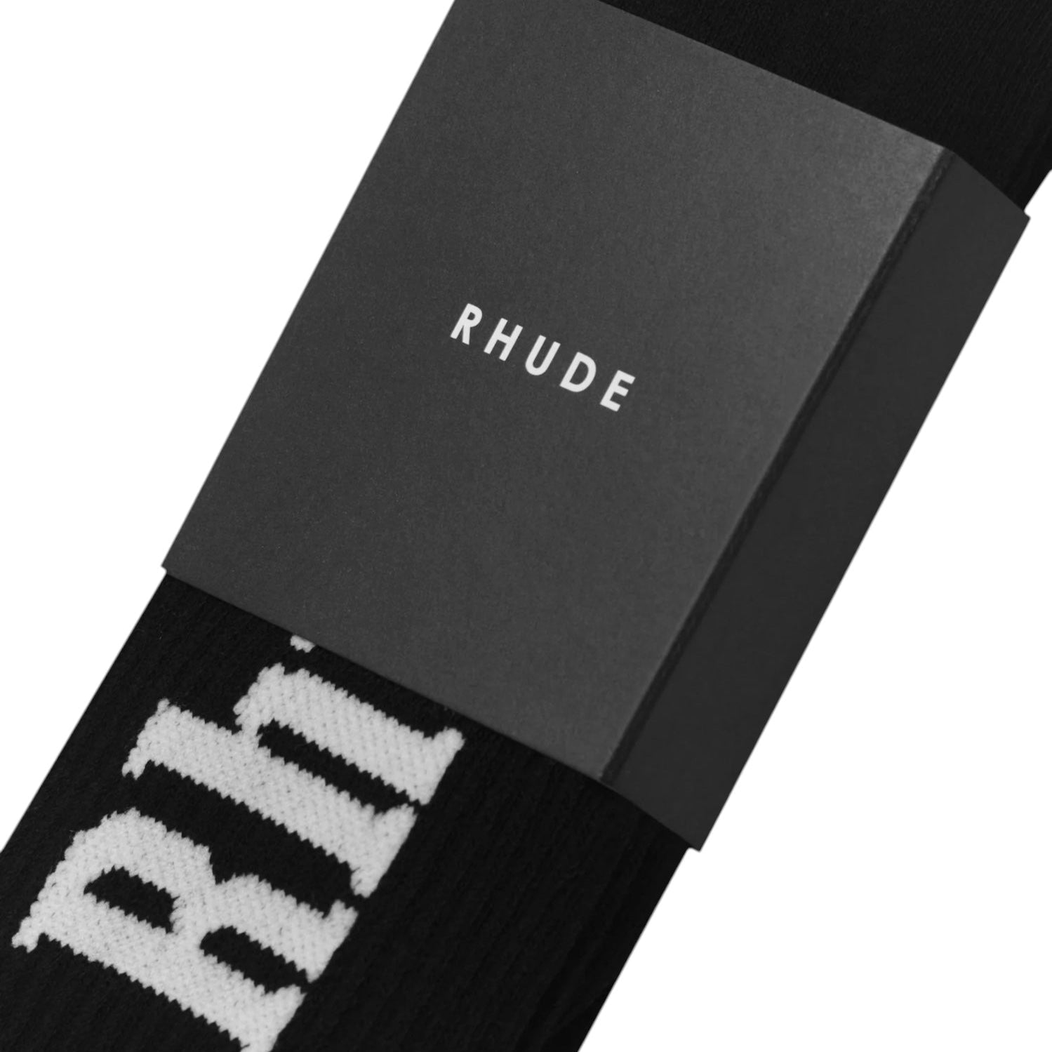 Rhude RH Vertical Logo Socks - Rhude