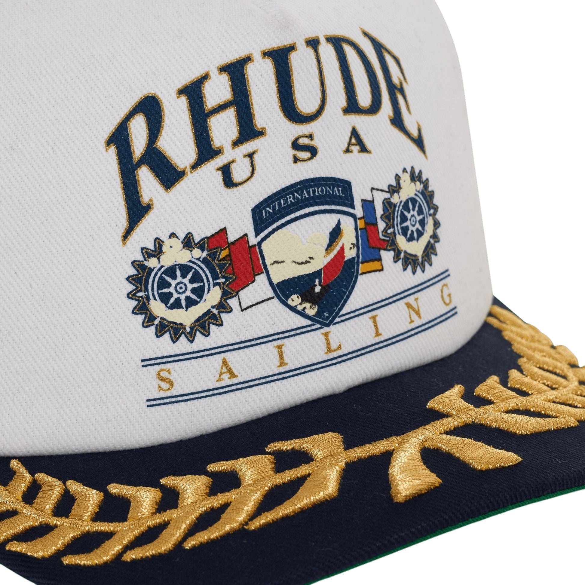 Rhude USA Sailing Icon Trucker Cap - Rhude