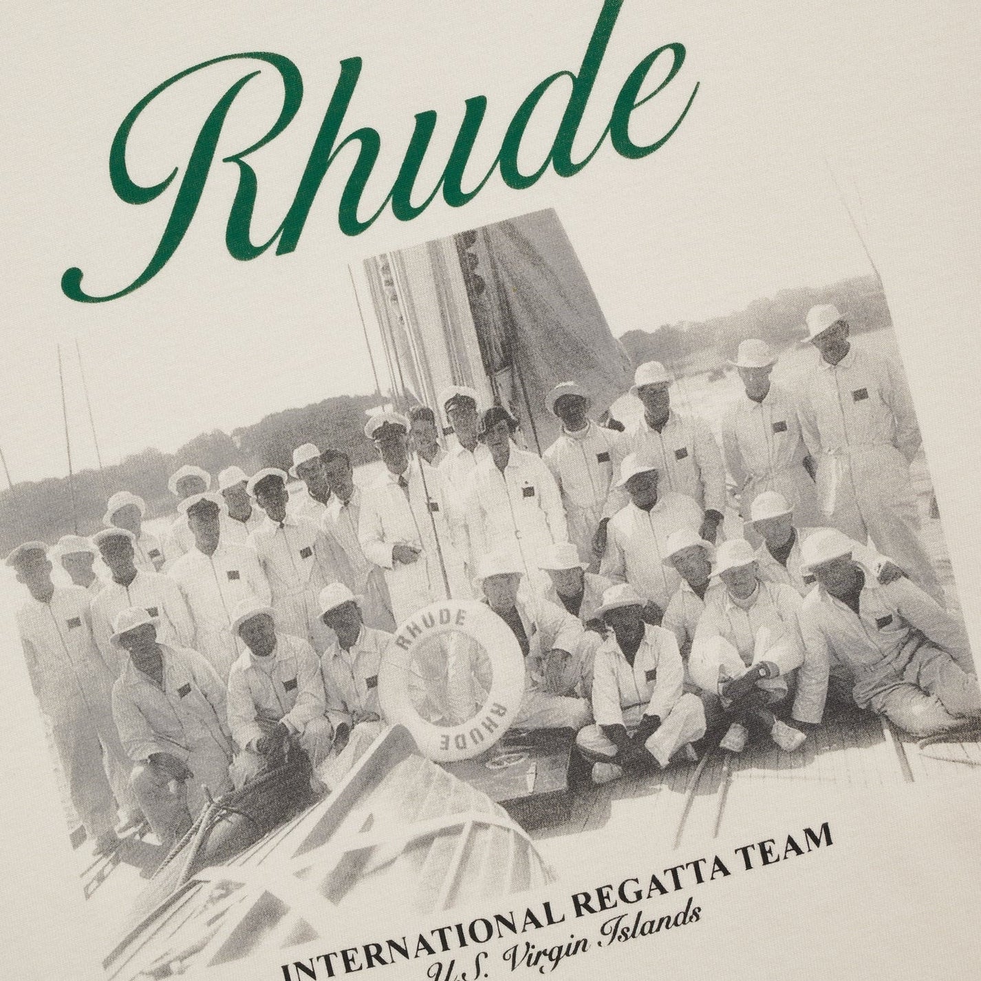 Rhude Virgin Island Script T-Shirt - Rhude