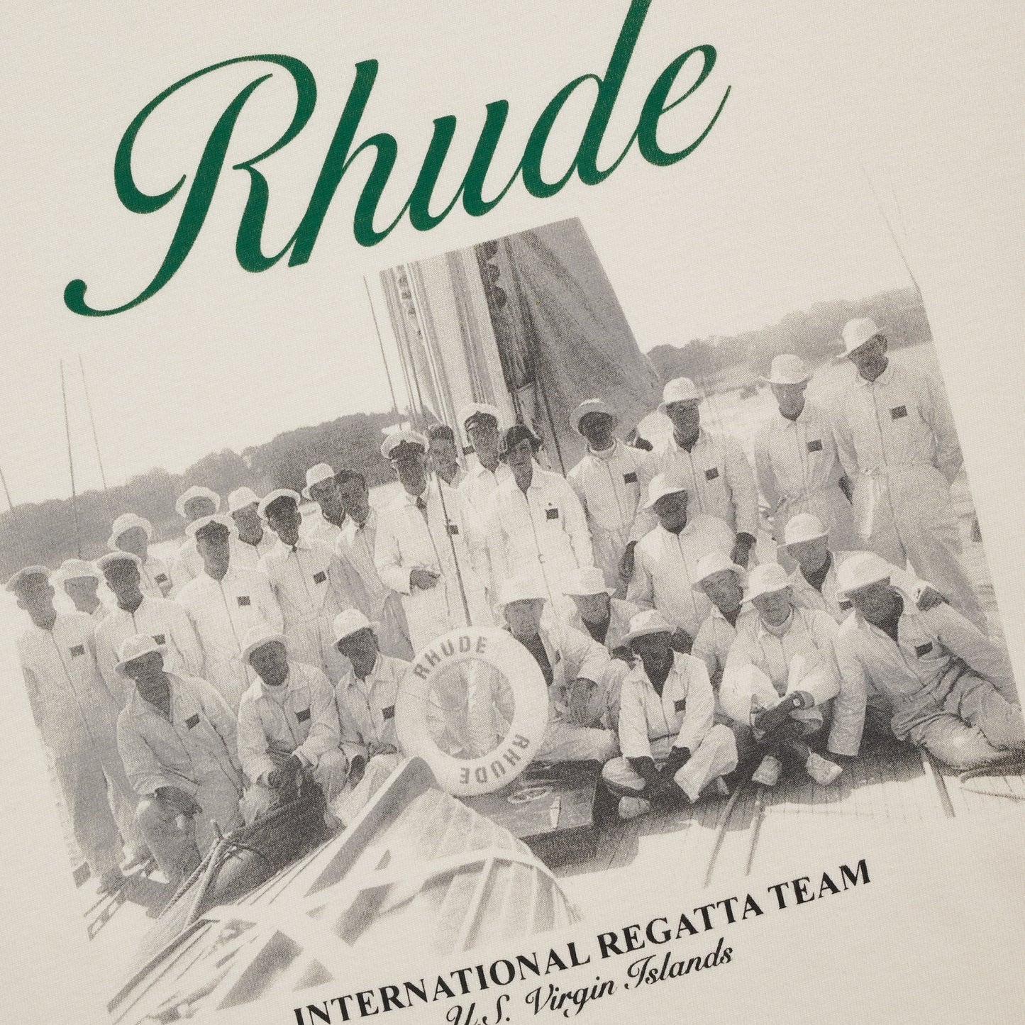 Rhude Virgin Island Script T-Shirt - Rhude
