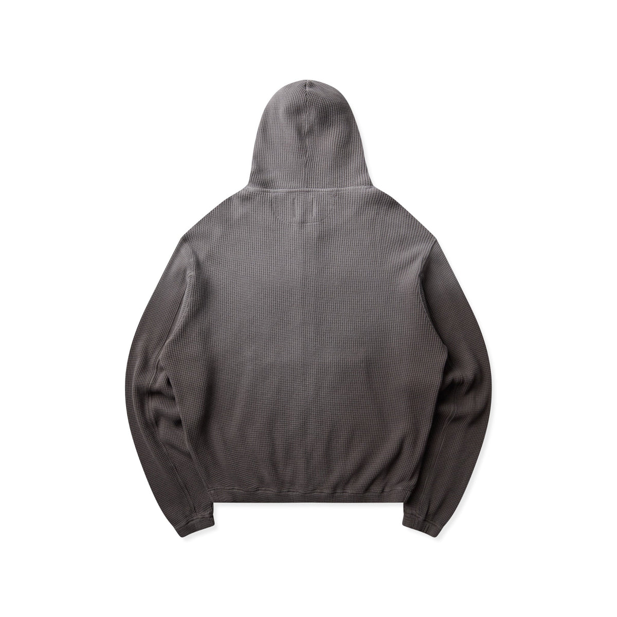 ROA Bee Sun Faded Organic Waffle Zip Up Hoodie - ROA