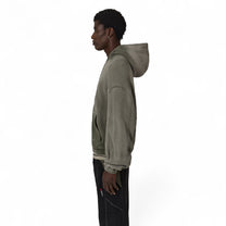 ROA Bee Sun Faded Waffle Zip Up Hoodie - ROA