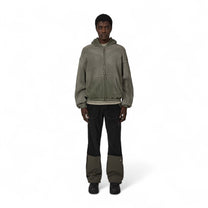 ROA Bee Sun Faded Waffle Zip Up Hoodie - ROA