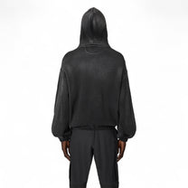 ROA Bee Sun Faded Waffle Zip Up Hoodie - ROA