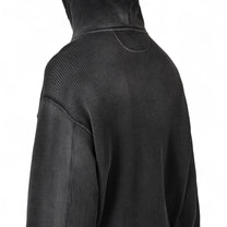 ROA Bee Sun Faded Waffle Zip Up Hoodie - ROA
