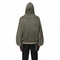 ROA Bee Sun Faded Waffle Zip Up Hoodie - ROA