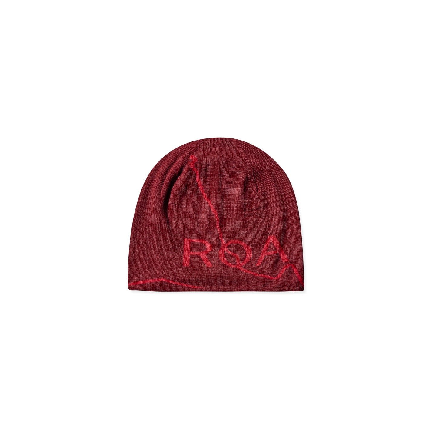 ROA Logo Wool Beanie Red - ROA