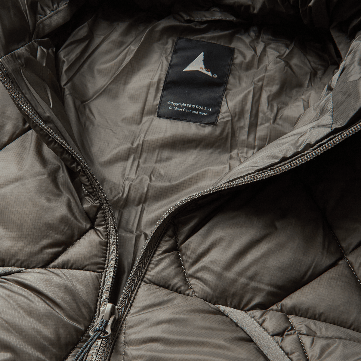 ROA Nuna 800 Fill Power Hooded Down Jacket Green - ROA