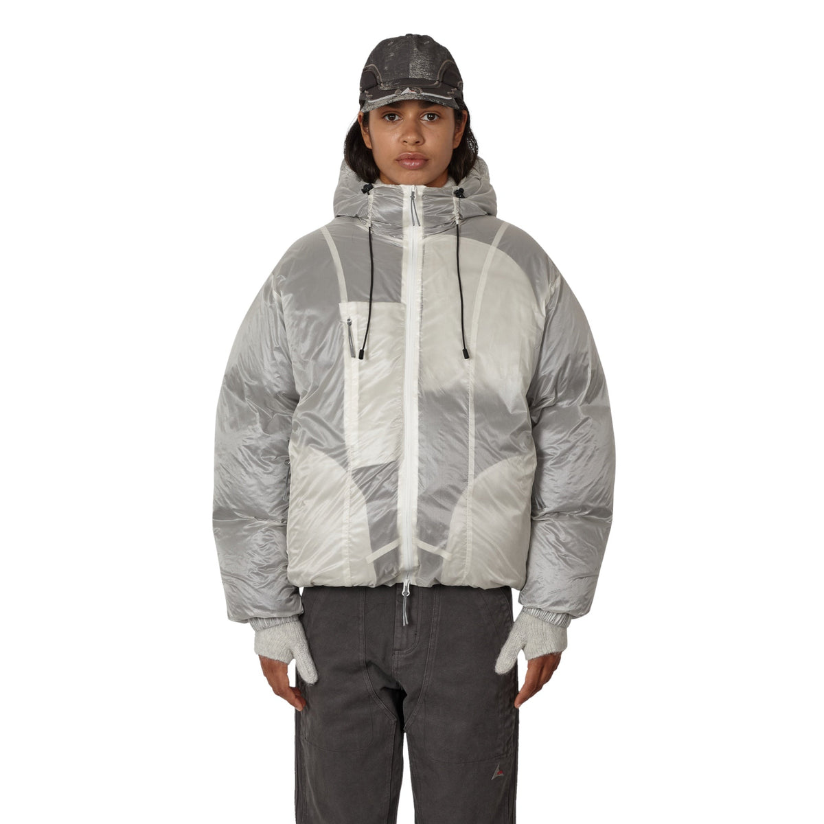 ROA Smooth 800 Fill Power Down Jacket Dirty White - ROA