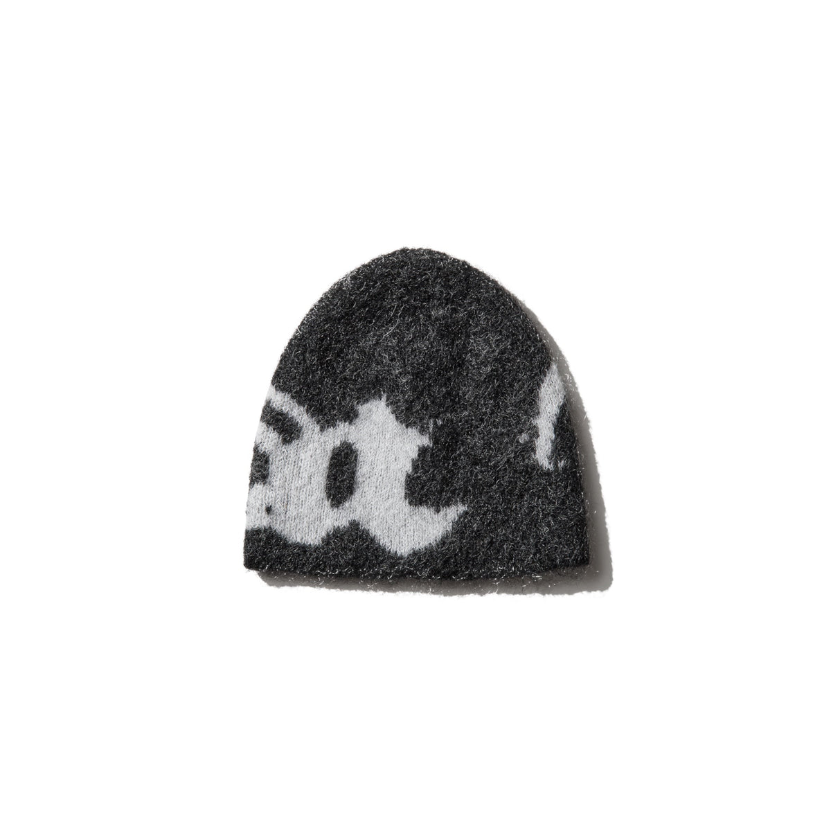 ROA Vortex Mohair Beanie Black - ROA