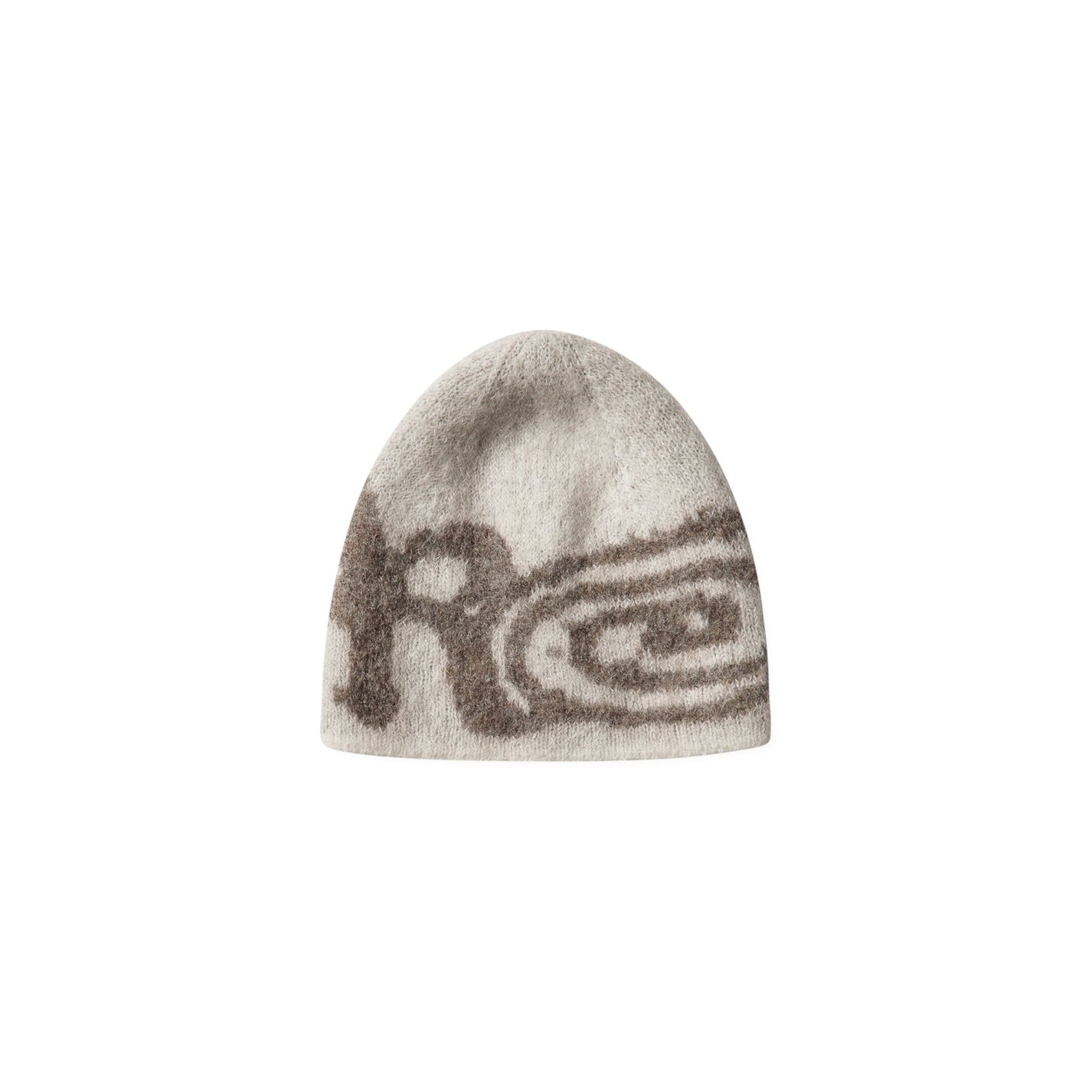 ROA Vortex Mohair Beanie White - ROA